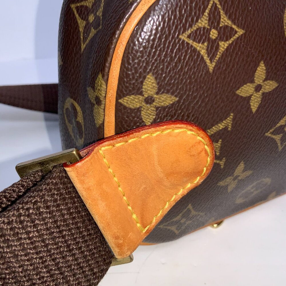 Auth Men's Louis Vuitton Monogram Ganju M51870 Body Bag - Picture 7 of 16